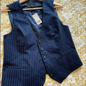 Striped vest